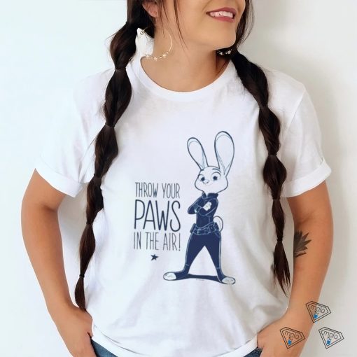 Paws In The Air Zootopia Judy Hopps shirt