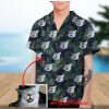 Hawaiian Shirt Mens Coconut Tree Print Beach Vacation Aloha Party