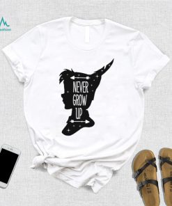 Peter Pan Quote, Never Grow Up T shirt,