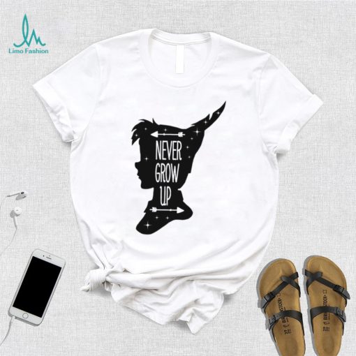 Peter Pan Quote, Never Grow Up T shirt,