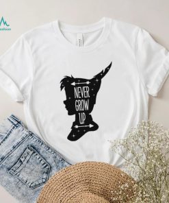 Peter Pan Quote, Never Grow Up T shirt,