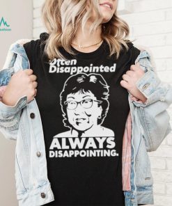 Peter morley senator susan collins often disappointed always disappointing shirt