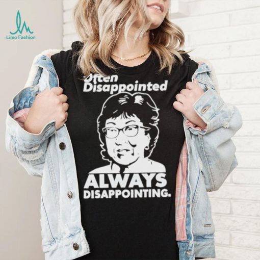 Peter morley senator susan collins often disappointed always disappointing shirt