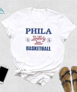 Philadelphia 76ers Brotherly Love Basketball 2023 Playoffs shirt