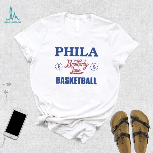 Philadelphia 76ers Brotherly Love Basketball 2023 Playoffs shirt