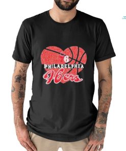 Philadelphia 76ers girls love basketball shirt