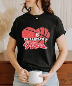 Philadelphia 76ers girls love basketball shirt