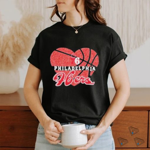 Philadelphia 76ers girls love basketball shirt