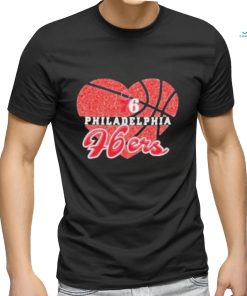 Philadelphia 76ers girls love basketball shirt