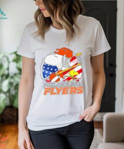 Philadelphia Flyers Ice Hockey Snoopy And Woodstock NHL shirt