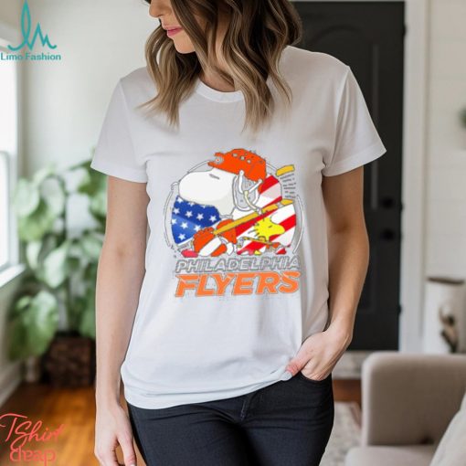 Philadelphia Flyers Ice Hockey Snoopy And Woodstock NHL shirt