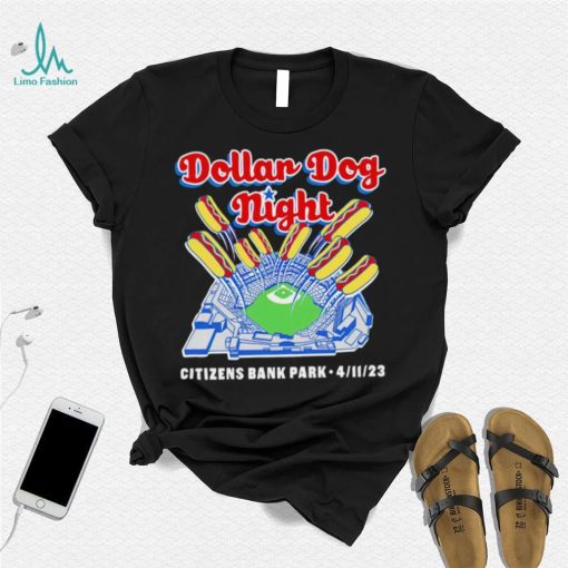 Philadelphia Phillies Dollar Dog Night Citizens Bank Park 2023 shirt