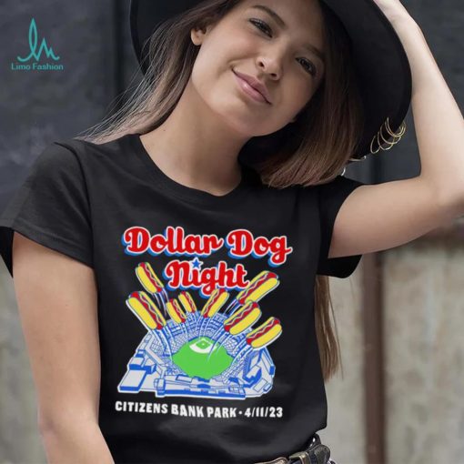 Philadelphia Phillies Dollar Dog Night Citizens Bank Park 2023 shirt