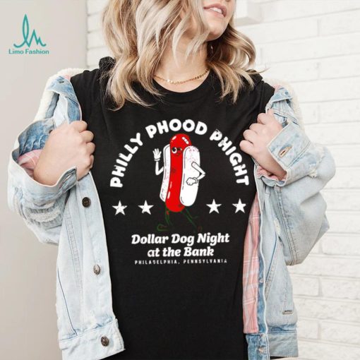 Philadelphia Phillies Philly Phood Phight Dollar Dog Night at the Bank 2023 shirt