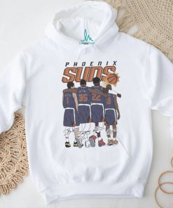 Phoenix Suns Devin Booker Kevin Durant Edoneille Ayton Sr and Chris Paul signatures shirt