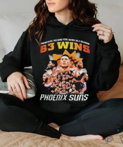 Phoenix Suns Franchise Record For Wins In A Season 63 Wins Shirt
