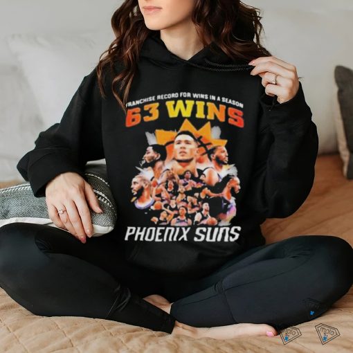 Phoenix Suns Franchise Record For Wins In A Season 63 Wins Shirt