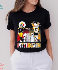Pittsburgh Steelers Roethlisberger And Pittsburgh Penguins Shirt