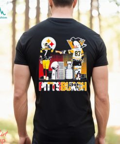 Pittsburgh Steelers Roethlisberger And Pittsburgh Penguins Shirt