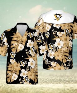 Pittsburgh penguins Nhl Pittsburgh Hawaii Floral Ice Hockey Unisex Shirt