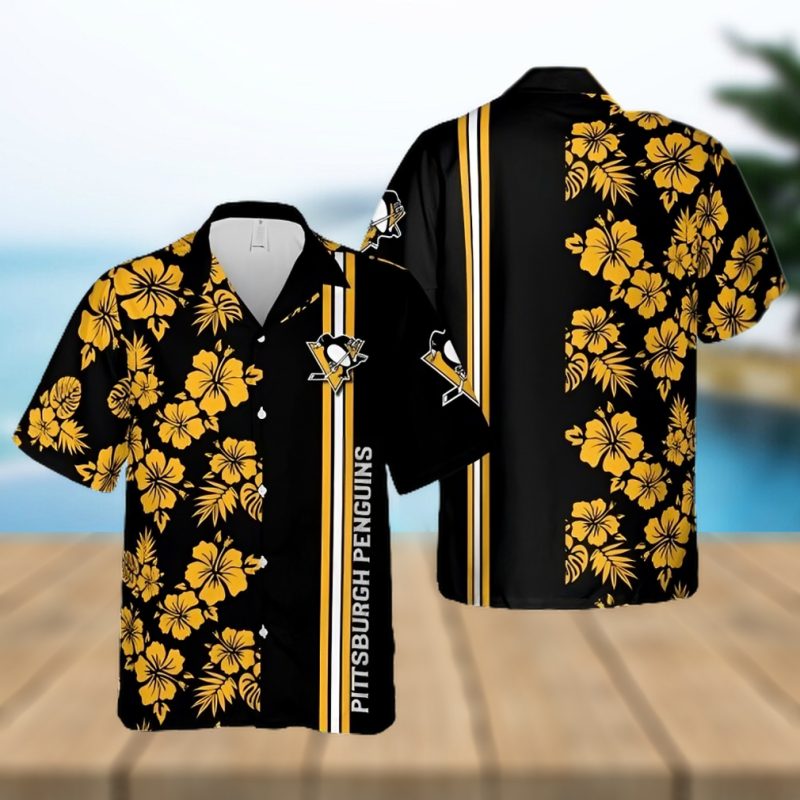 Pittsburgh penguins Nhl Pittsburgh Hawaii Floral Ice Hockey Unisex Shirts