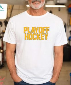 Playoff Hockey Text Shirt