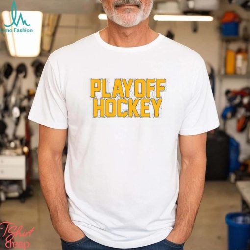 Playoff Hockey Text Shirt