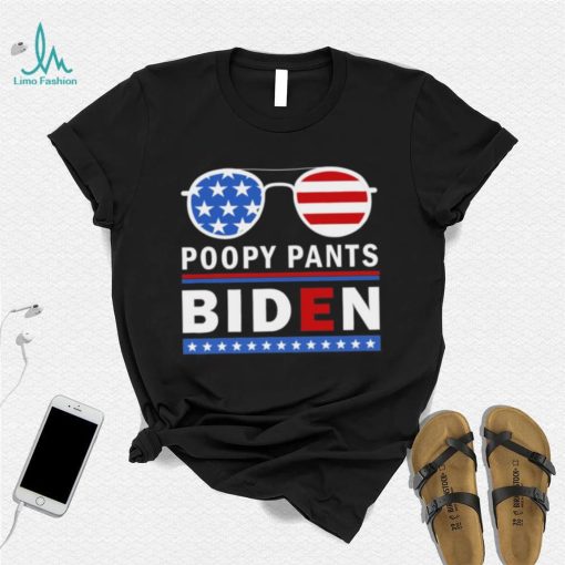 Poopy Pants Biden Fjb Meme Anti Joe Biden T shirt