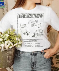 Poster Charles Wesley Godwin 2023 West Coast Tour shirt