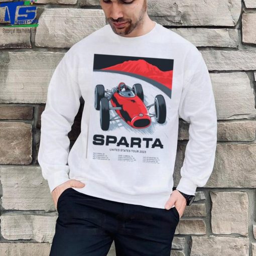 Poster Sparta 2023 United States Tour shirt