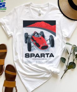 Poster Sparta 2023 United States Tour shirt