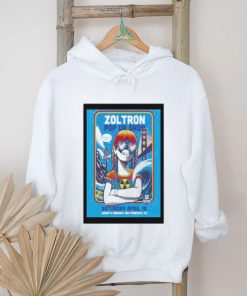Poster Zoltron Pop up San Francisco, CA April 15th 2023 shirt