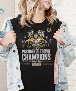 Presidents Trophy Champions NHL Boston Bruins T Shirt