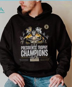 Presidents Trophy Champions NHL Boston Bruins T Shirt