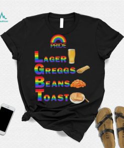 Pride Larger Greggs Beans Toast Funny T Shirt