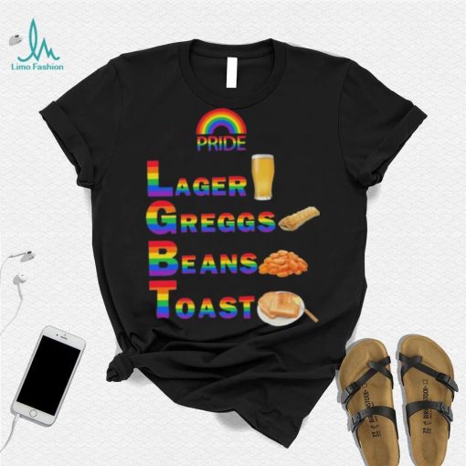 Pride Larger Greggs Beans Toast Funny T Shirt