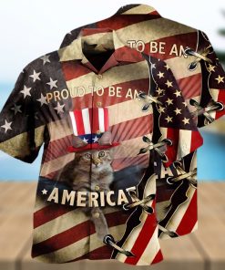 Pround To Be An Americat Hawaiian Shirt Independence Day Hawaiian Shirt