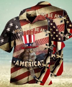 Pround To Be An Americat Hawaiian Shirt Independence Day Hawaiian Shirt