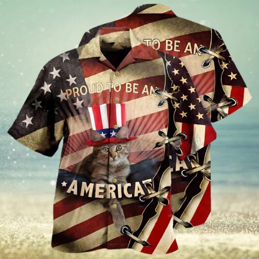 Pround To Be An Americat Hawaiian Shirt Independence Day Hawaiian Shirt