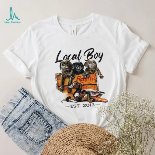 Pups and Duck local boy 2013 retro shirt