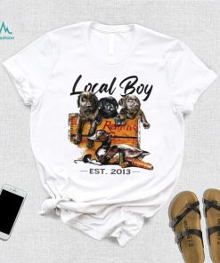 Pups and Duck local boy 2013 retro shirt