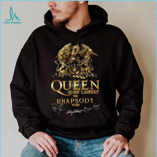 Queen Adam Lambert The Rhapsody Tour T Shirt