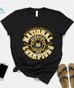 Quinnipiac Bobcats 2023 NCAA Men’s Ice Hockey National Champions Top Rung shirt