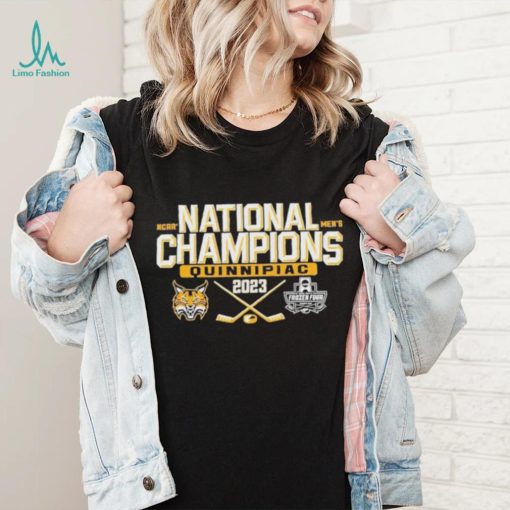 Quinnipiac Bobcats 2023 Ncaa Men’s Ice Hockey National Champions Bracket T Shirt