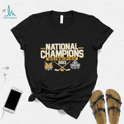Quinnipiac Bobcats 2023 Ncaa Men’s Ice Hockey National Champions Bracket T Shirt
