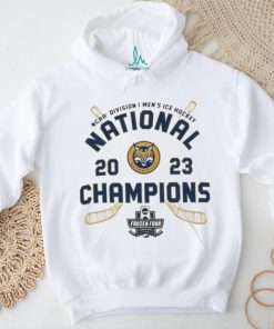 Quinnipiac Bobcats Champion 2023 NCAA Men’s Ice Hockey National Champions Locker Room Shirt