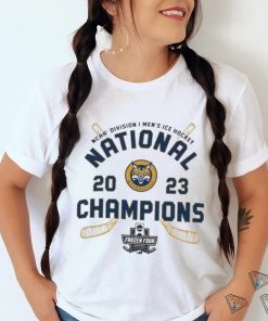 Quinnipiac Bobcats Champion 2023 NCAA Men’s Ice Hockey National Champions Locker Room Shirt