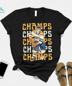 Quinnipiac Bobcats skeleton champs shirt