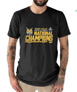 Quinnipiac University Bobcats National Champions 2023 Mens Frozen Four Shirt