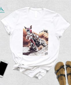 Rabbit riding motorcycle Cross Hare shirt
